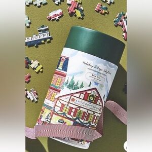 Anthropologie x Emily Taylor George & Viv Holiday Village Puzzle New in Box